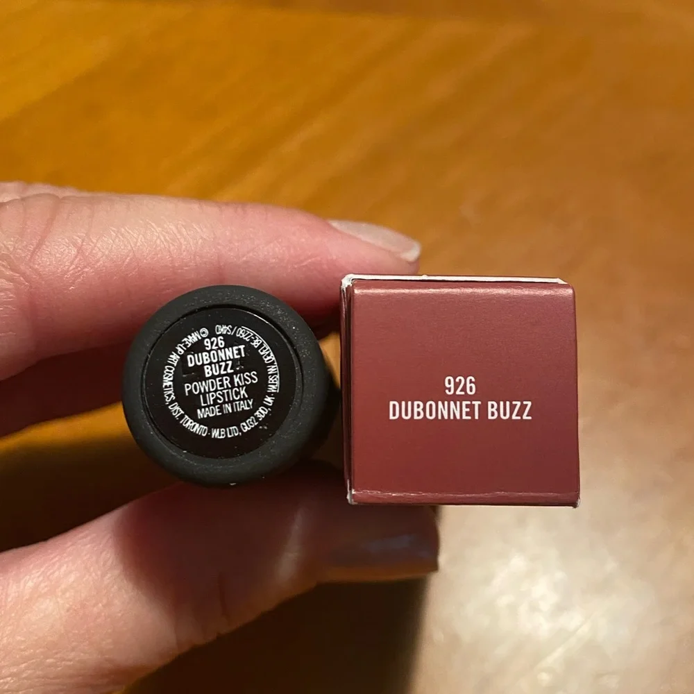 MAC Powder Kiss Lipstick Dubonnet Buzz